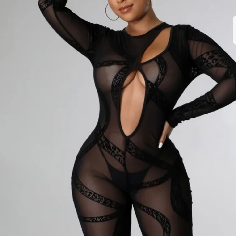 Cutout jumpsuit